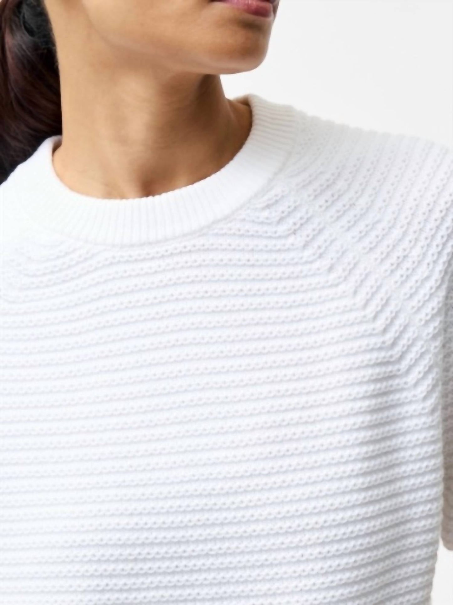 French Connection - Lily Short Sleeve High Neck Top