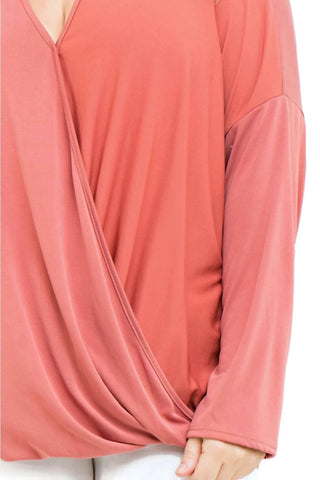 Entro - Keyhole Wrap Top