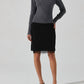 Astr - Itzayana Lace Trim Pencil Mini Skirt