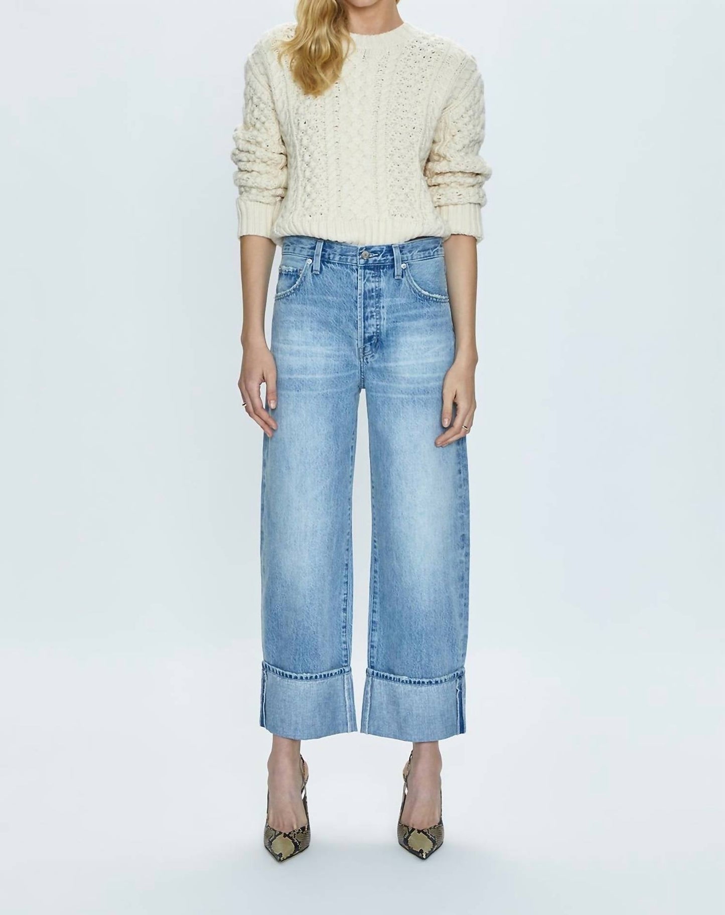 Pistola - Ryder High Rise Cuffed Jean