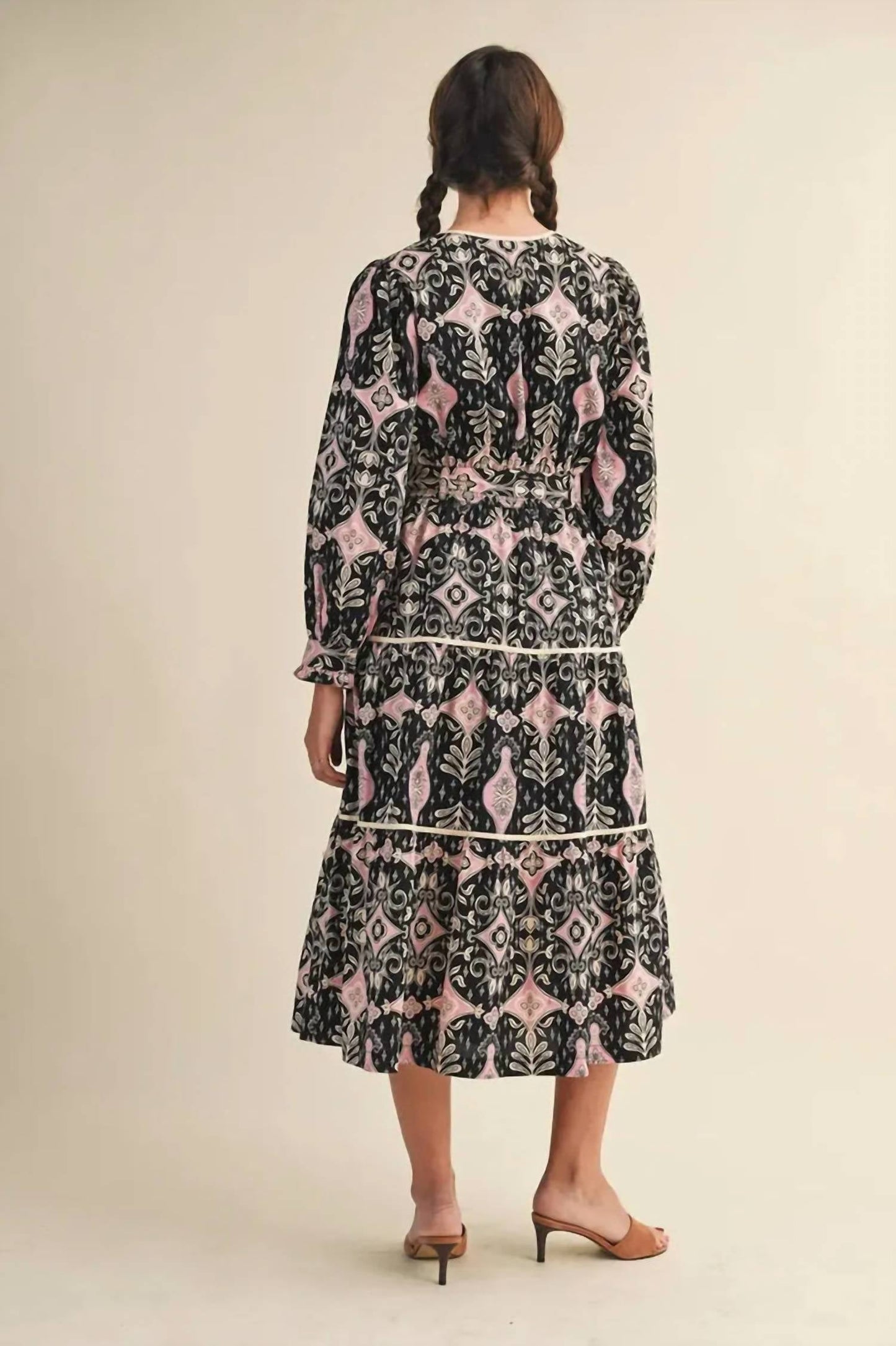 &Merci - Printed Midi Dress