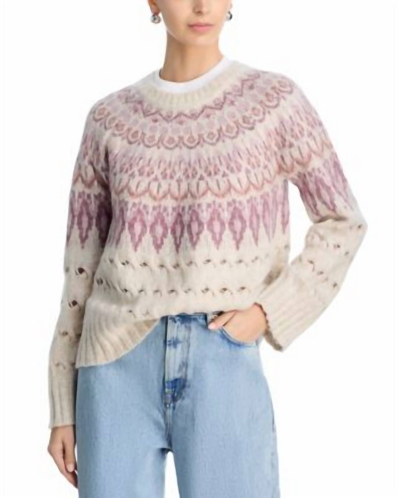 Steve Madden - Suzette Open Stitch Sweater