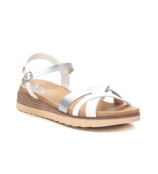 Xti - Women's Low Wedge Strappy Sandals