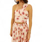 Lucy Paris - Sophia Floral One Shoulder Top