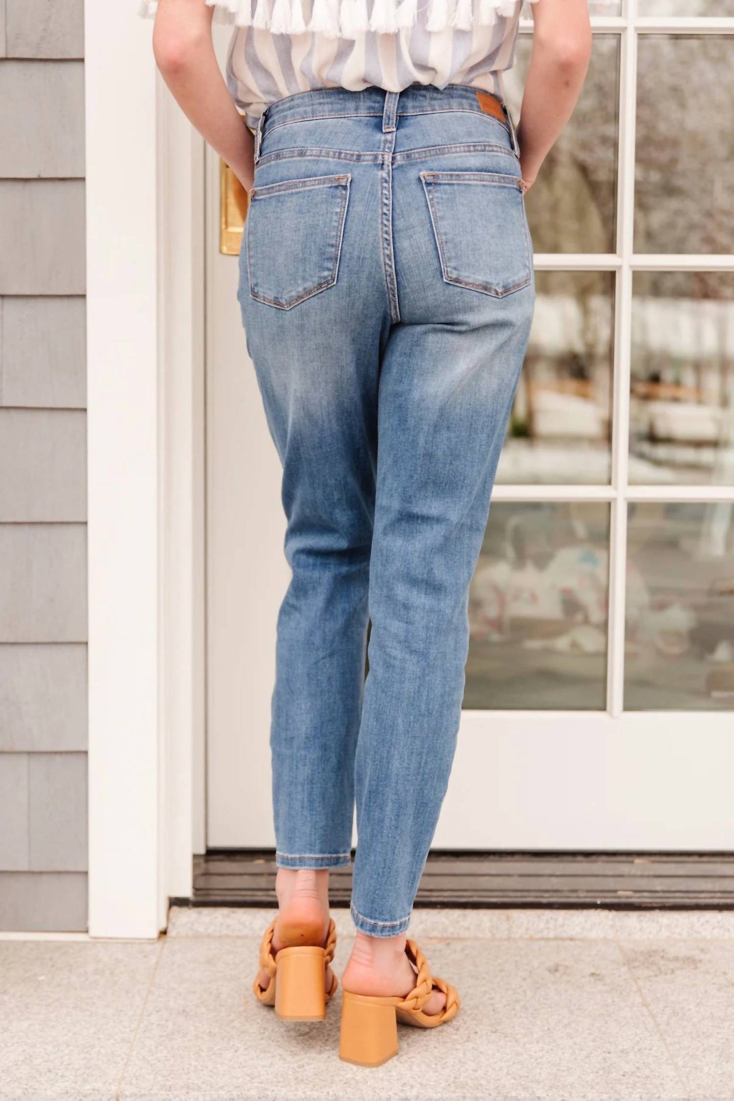 Judy Blue - High Waist Non Distressed Slim Fit Jeans