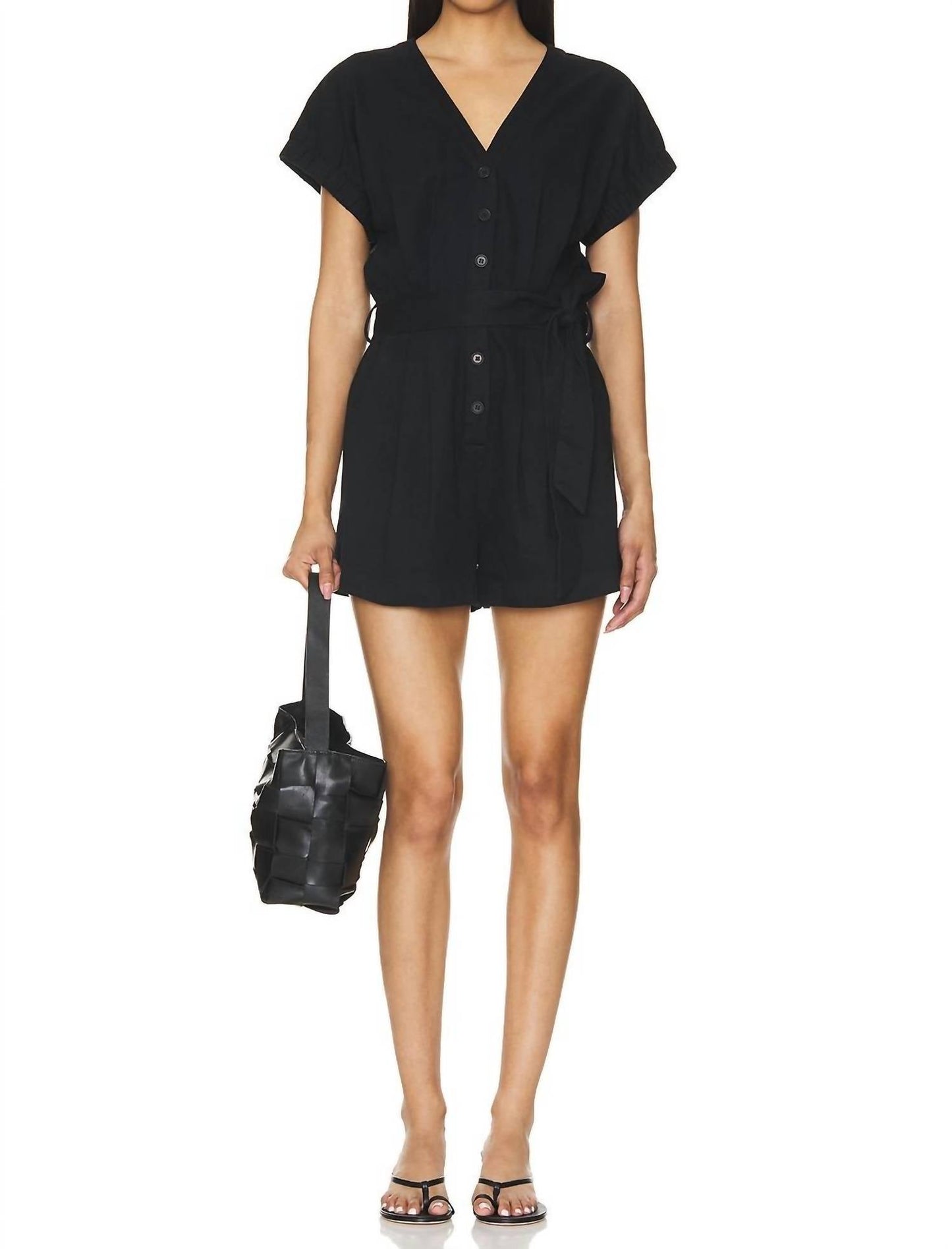 Steve Madden - Maisie V-neck Romper
