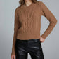 Autumn Cashmere - Mixed Cable Crew Sweater