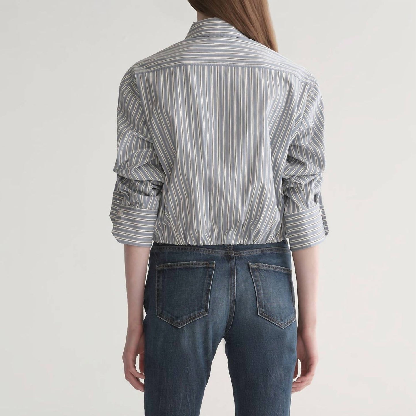 A.L.C. - Leo Cropped Cotton Shirt