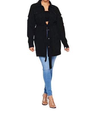 American Bazi - EDGY PLUS: Fashion Tour Denim Jacket