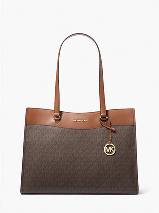 Michael Kors - Jet Set Large Signature Logo Tote Bag