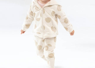Angel Dear - Kid's French Terry Dot Hoodie And Jogger