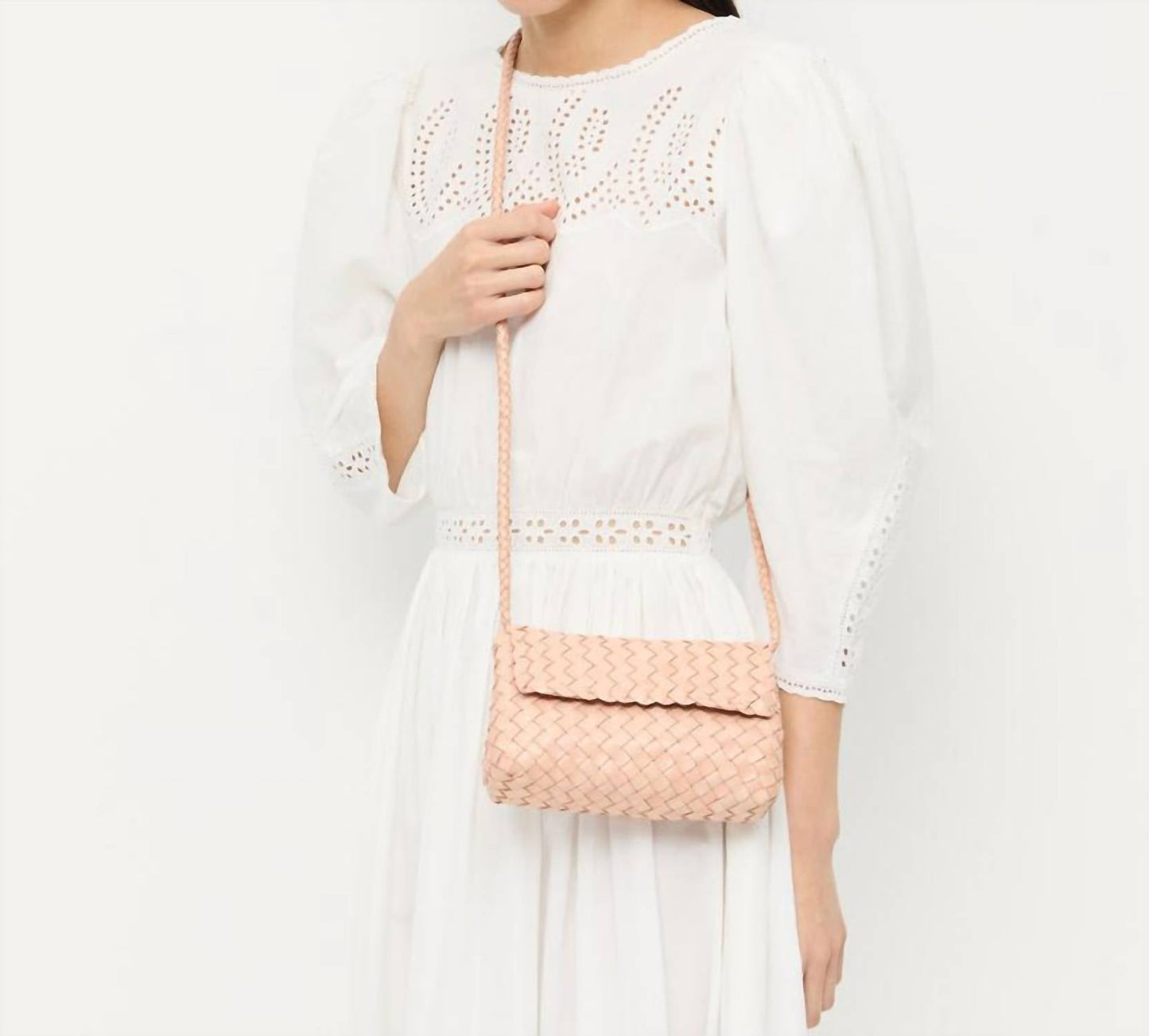Loeffler Randall - Women's Mini Woven Crossbody Bag
