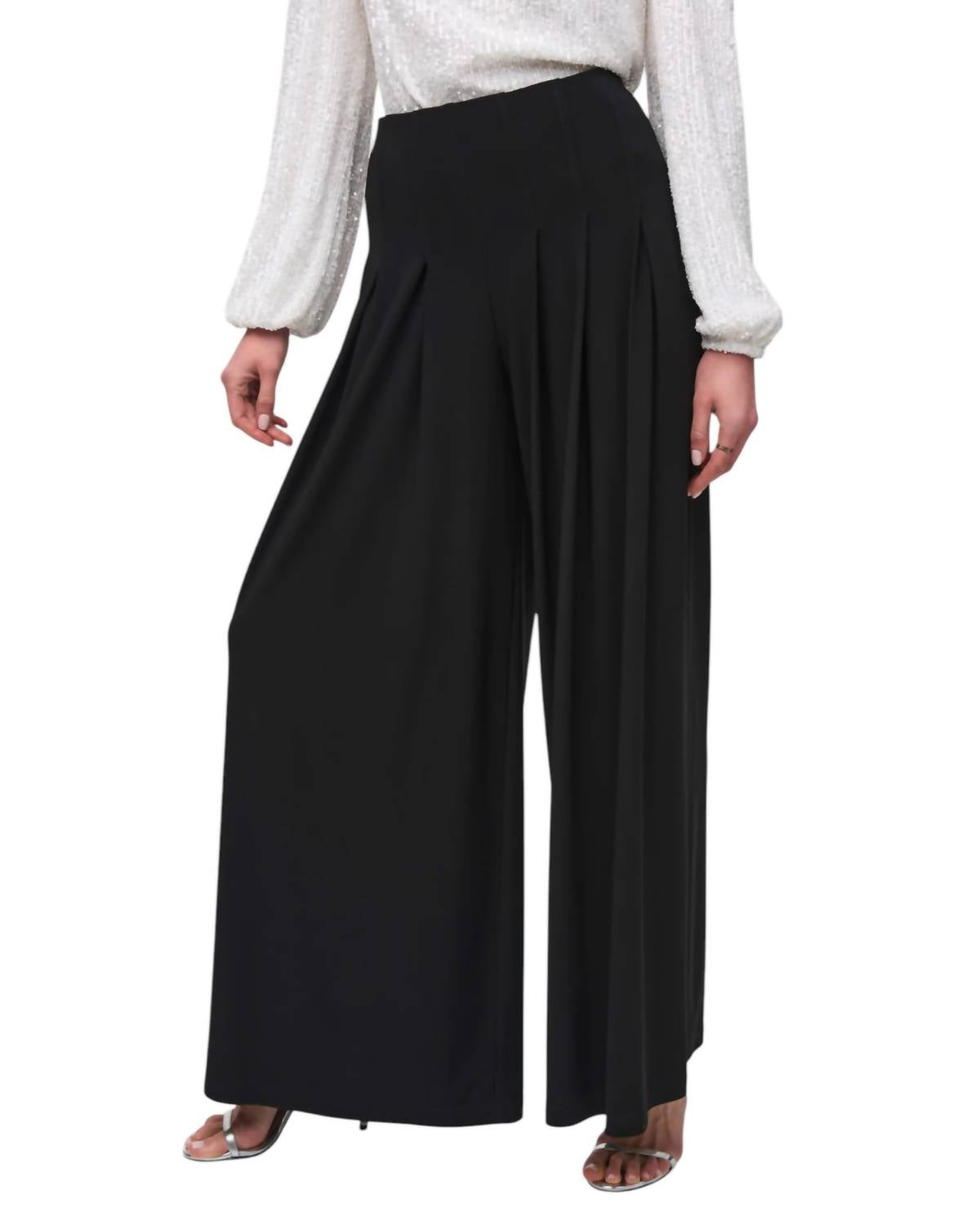 Joseph Ribkoff - Wide-leg Pull-on Plazzo Pants