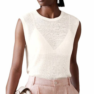 Banana Republic - Eliza Linen Blend Muscle Tank