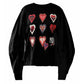 Emily Lovelock - Women's Jemma Hearts Sweatshirt