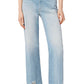 Joe's The Blake Crop Raw Hem Wide Leg Jeans in Goodbye Destruct  Size 30