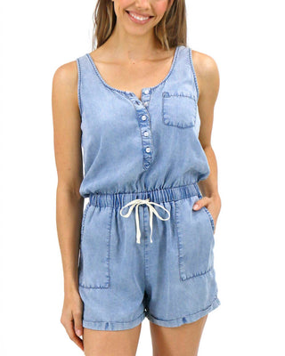 Grace And Lace - Lyocell Chambray Romper
