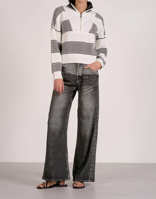 Elan - Sloane High Collar Sweater