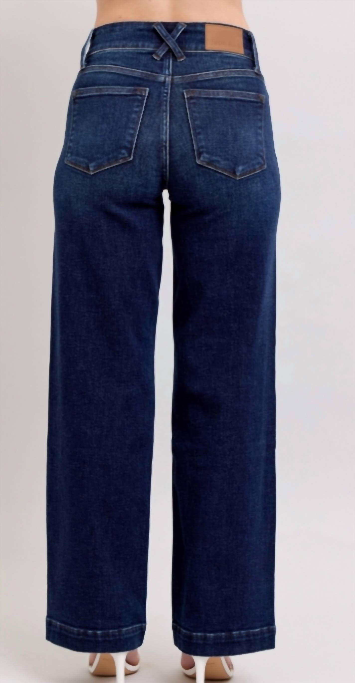 Judy Blue - Adrianna HW Wide Leg Jean