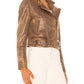Free People - Snakeskin Fenix Vegan Leather Moto Jacket