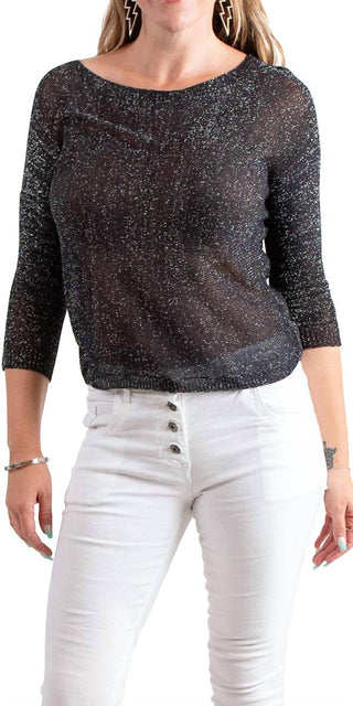 Gigi Moda - Aliocha Sparkle Light Knit Top