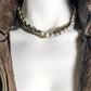 Embrazio - Bronze and Baroque Pearl Opera Necklace or Double-Wrap Choker with Cascading Pearl Tassel