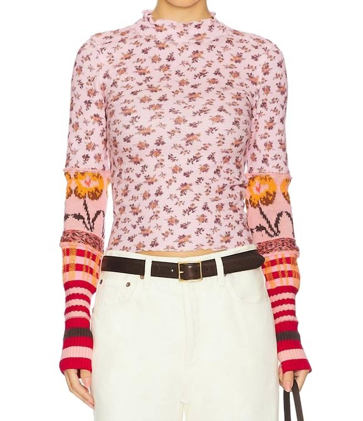 Free People - Bold Bowery Folded Sleeve Top
