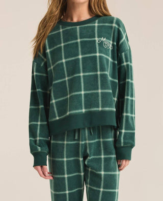 Z Supply - Plaid Ls Top