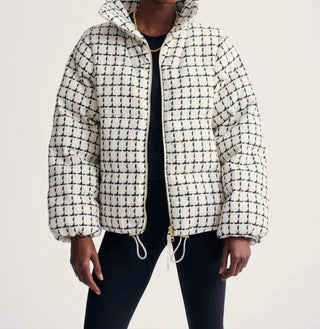 Varley - Eugene Check Puffer Jacket