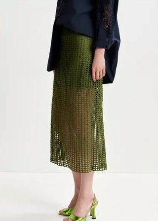 Essential Antwerp - Handkerchief Sequin Mesh Skirt