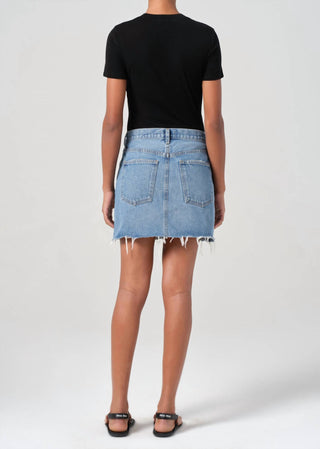 Agolde - V-waist Mini Skirt