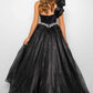 Ava Presley - One-shoulder Ruffle Ball Gown