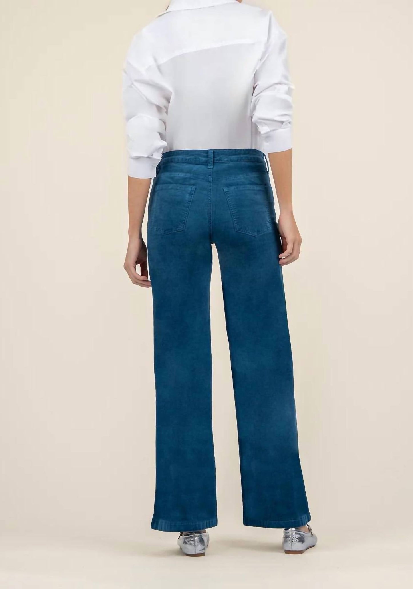 Kut From The Kloth - High Rise Wide Leg Denim Jeans