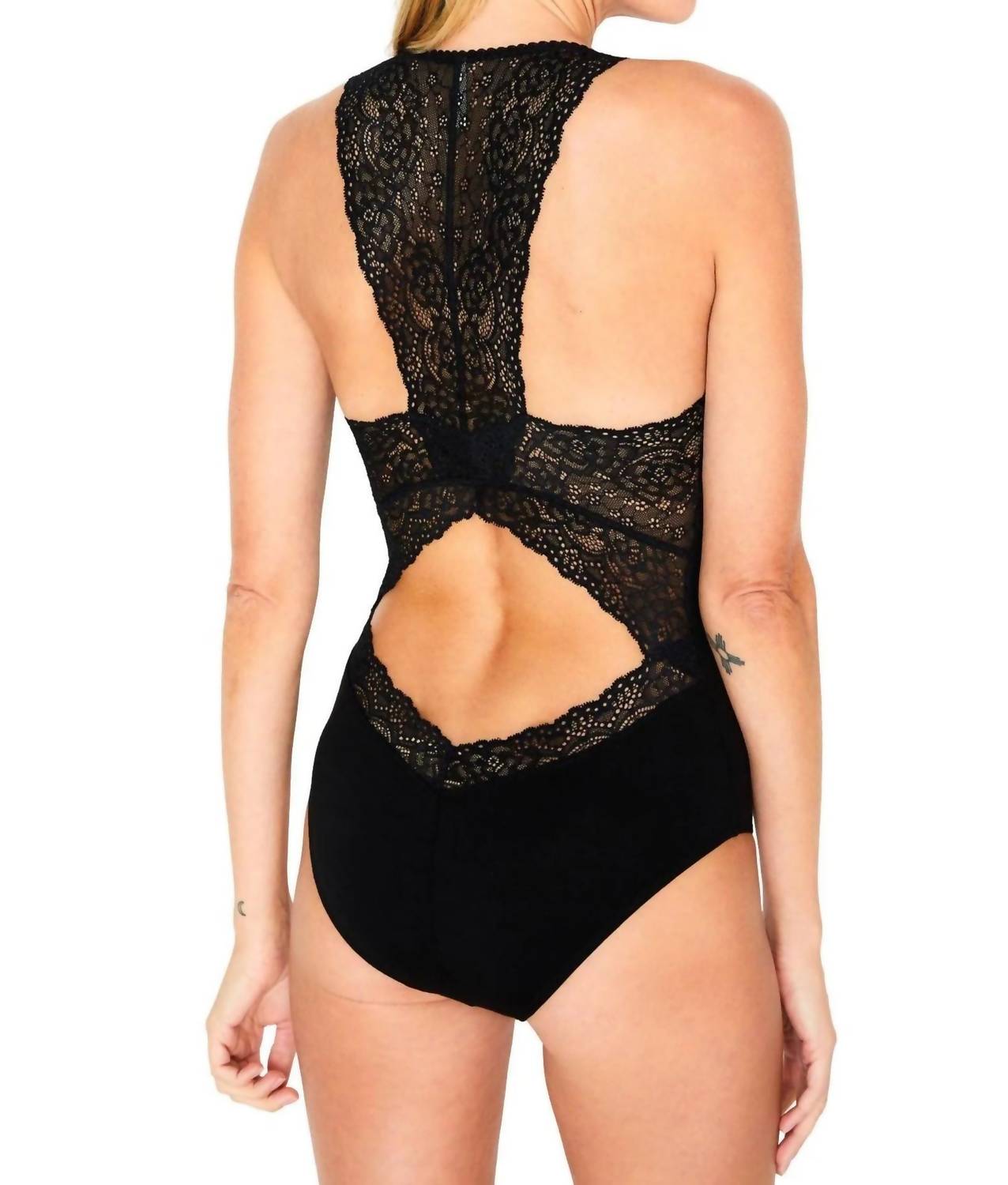 Twelve Eighty Eight - Nicole Lace Back Bodysuit