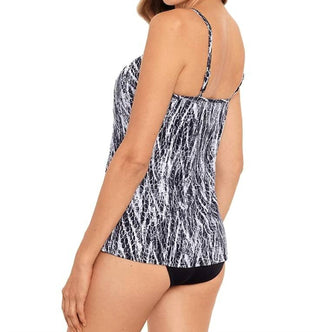 Miraclesuit - Chevron Python Jubilee Tankini Top
