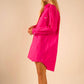 Care Tucker - Basic Preslie Poplin Shirt Mini Dress