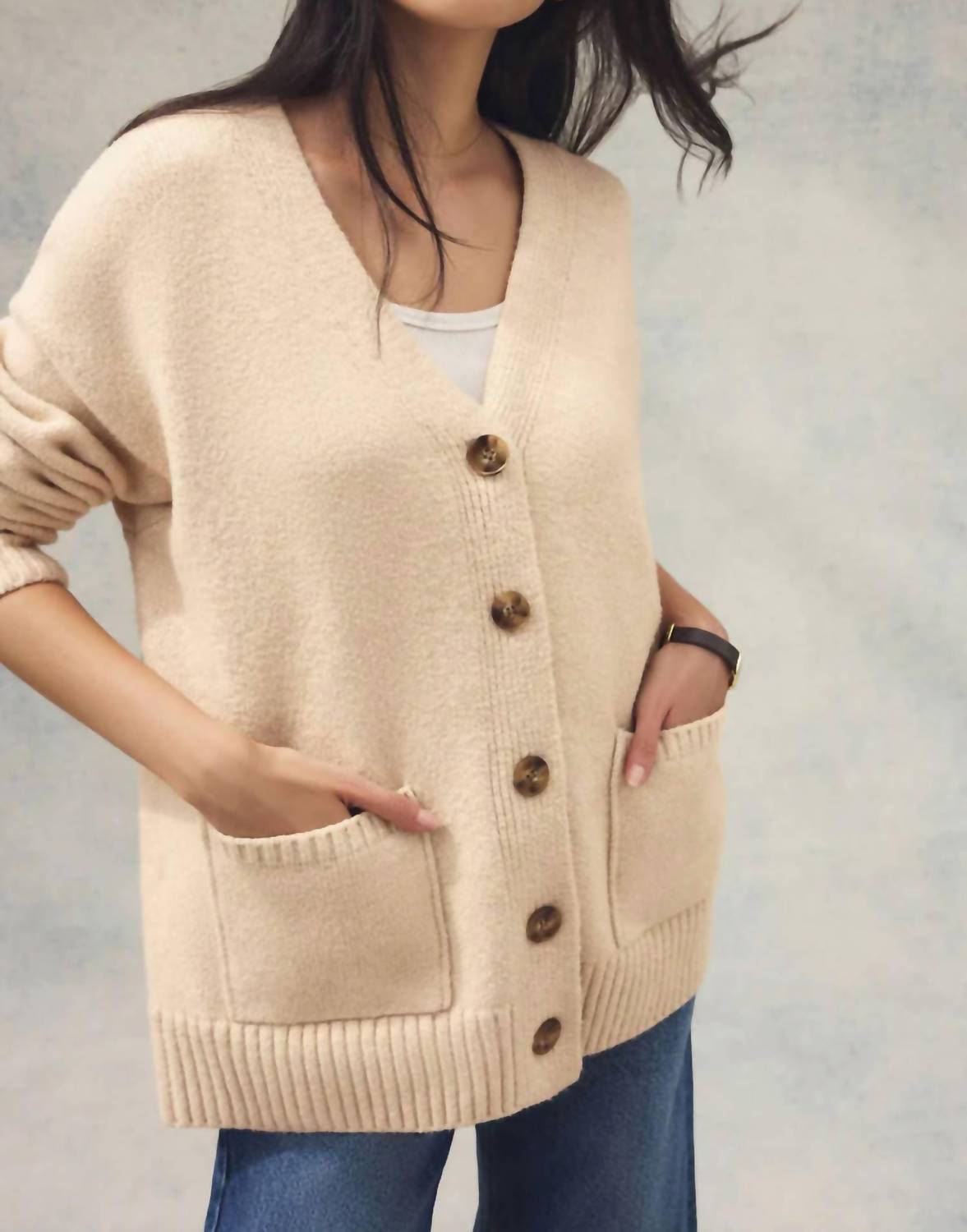Z Supply - Theo V Neck Chunky Cardigan