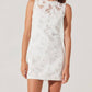 Astr - Madge Crochet Lace Mini Dress