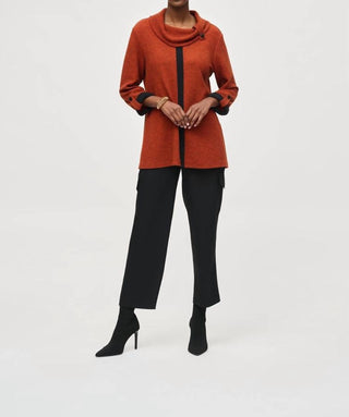 Joseph Ribkoff - Oversized Marled Cowl Sweater