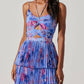 Astr - Daytona Pleated Floral Maxi Dress