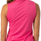 Golftini - Sleeveless Zip Polo Top