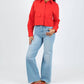 Oui - Women's Crop Boxy Blouse