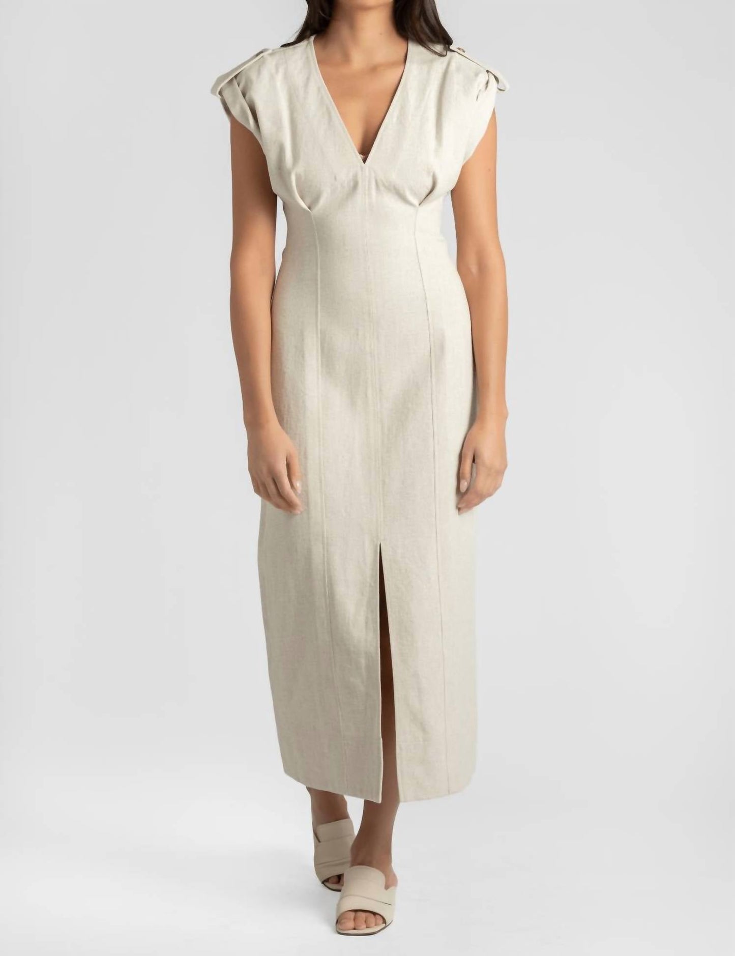 Apiece Apart - Women's Flax Shift Maxi Dress