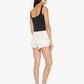 Mother - High-waisted Jean Shorts