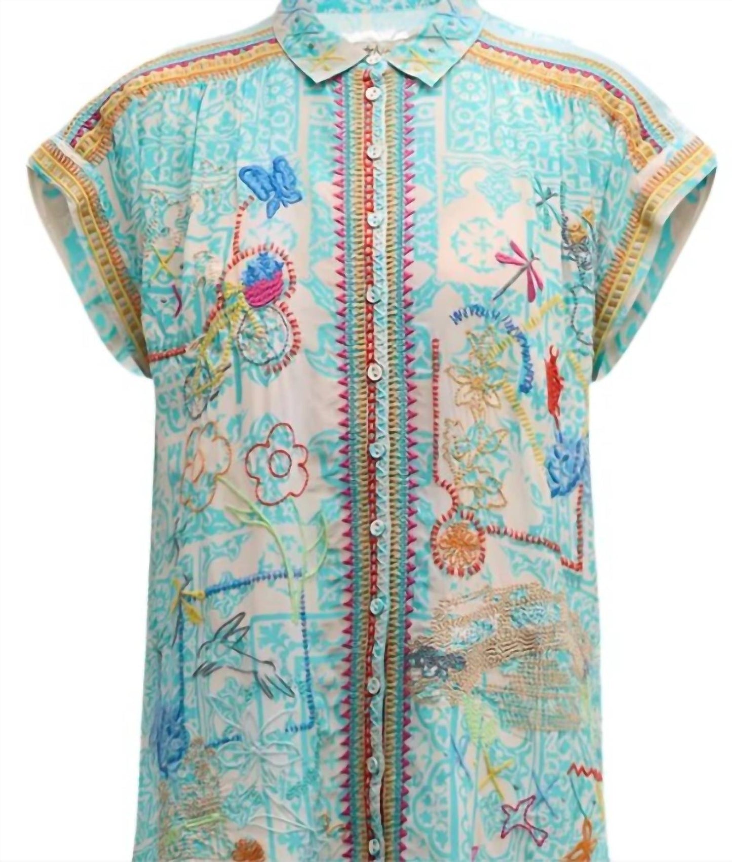 Johnny Was - Dionne Button Down Shirt