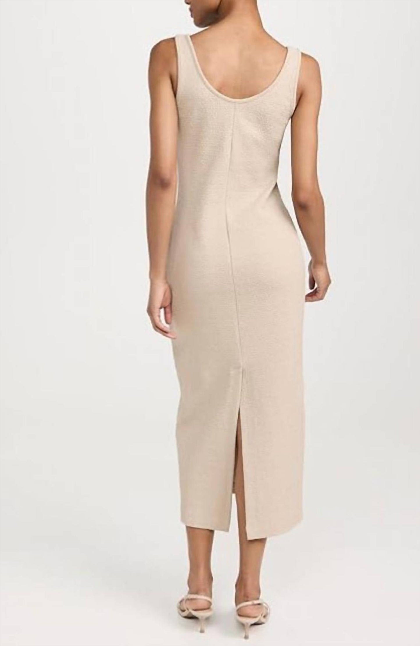 Enza Costa - TEXTURED JACQUARD TANK DRESS