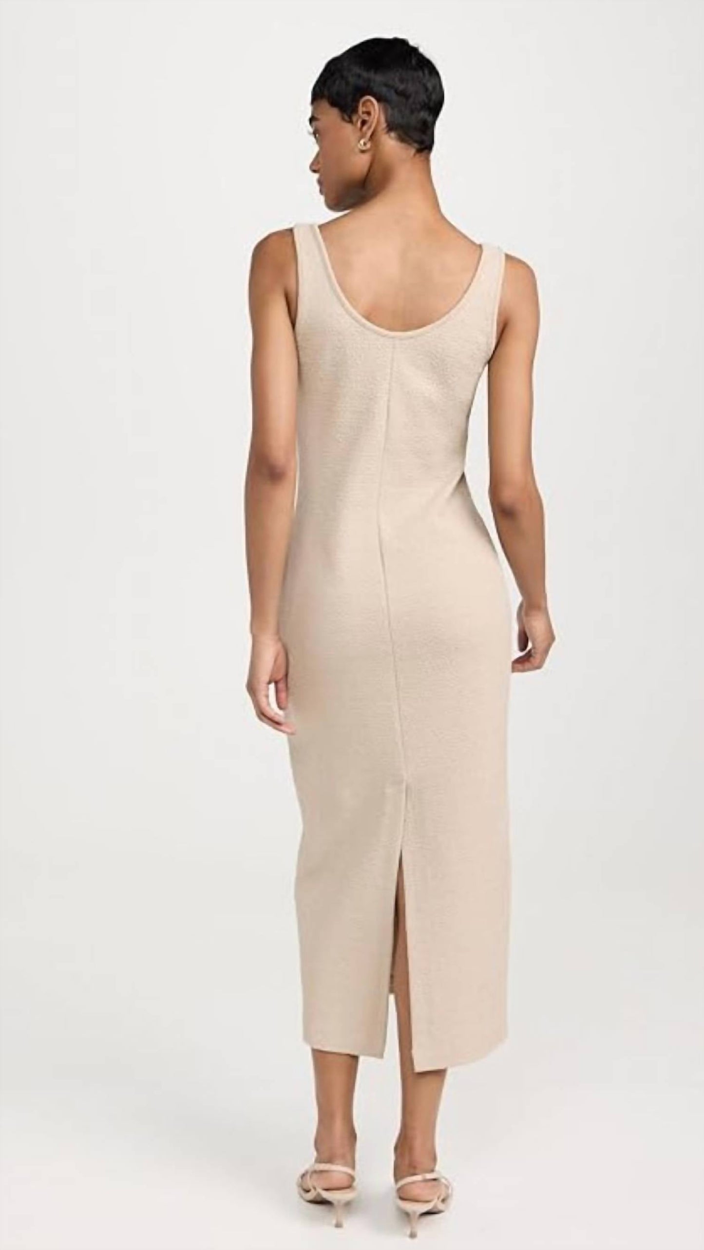 Enza Costa - TEXTURED JACQUARD TANK DRESS