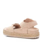 Xti - Women's Suede Flatform Sandals