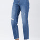 Judy Blue - Howdy High Waist Boyfriend Jeans With Stitched Seam Detail - Plus Size