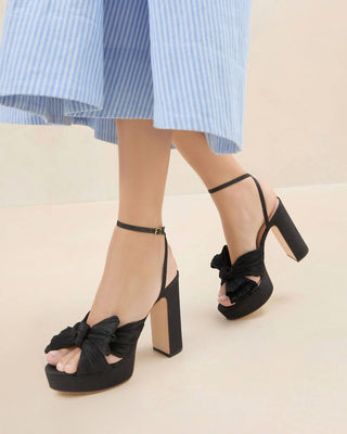 Loeffler Randall - Women's Natalia Pleated Platform Sandal